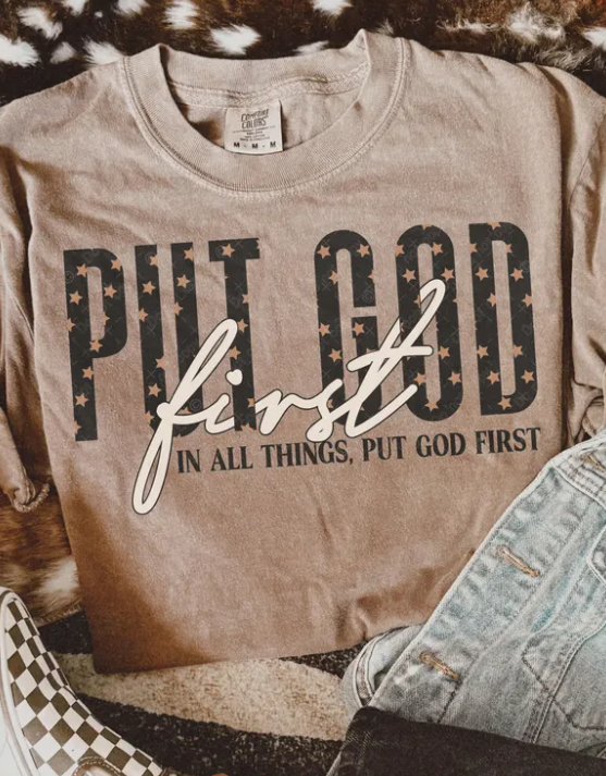 "Put God First" T-shirt