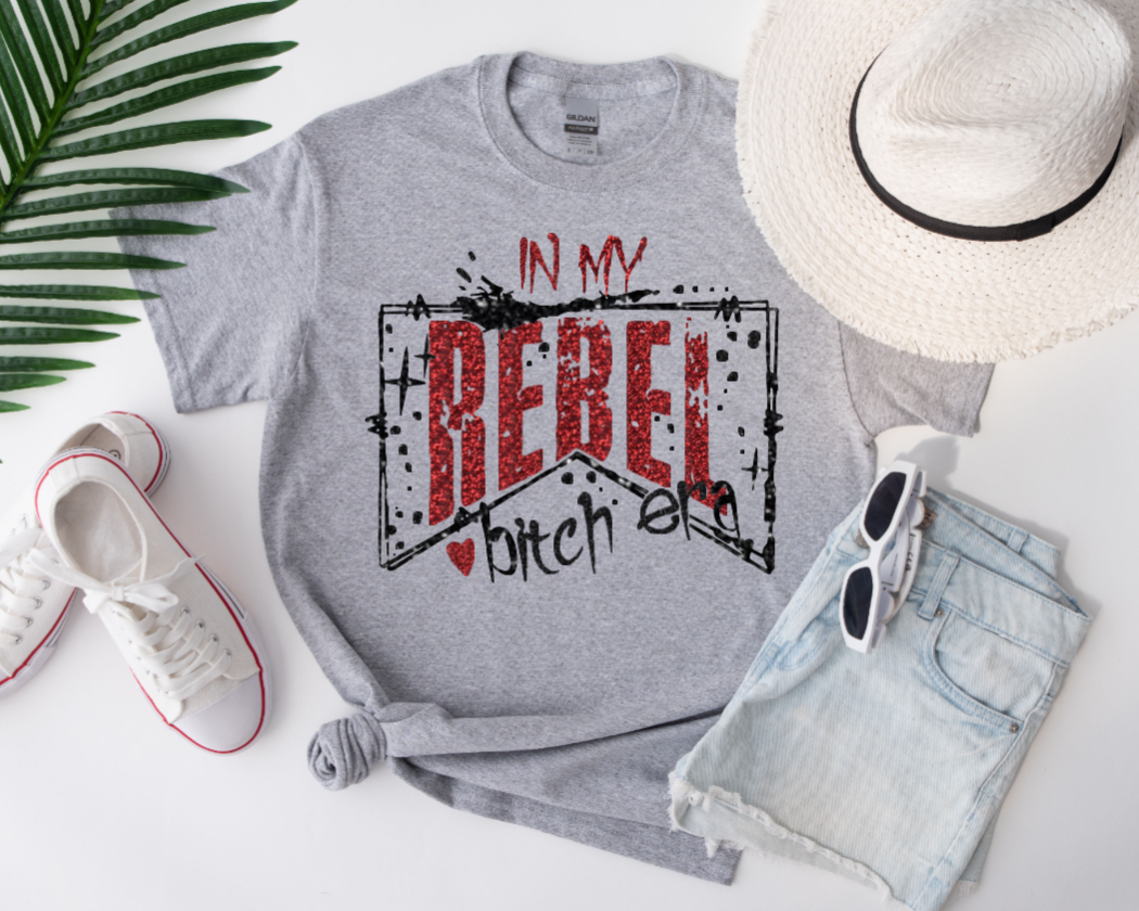 "In My Rebel Bitch Era" T-shirt
