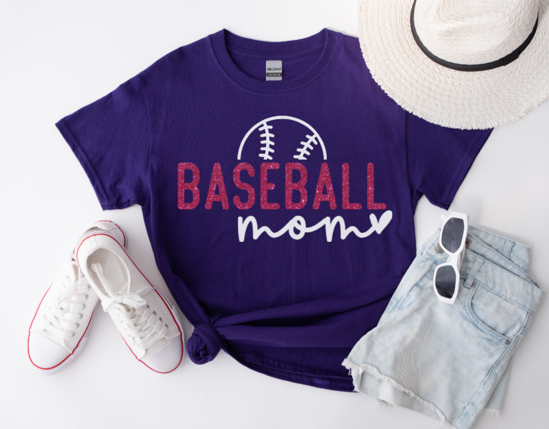 "Baseball Mom" T-shirt