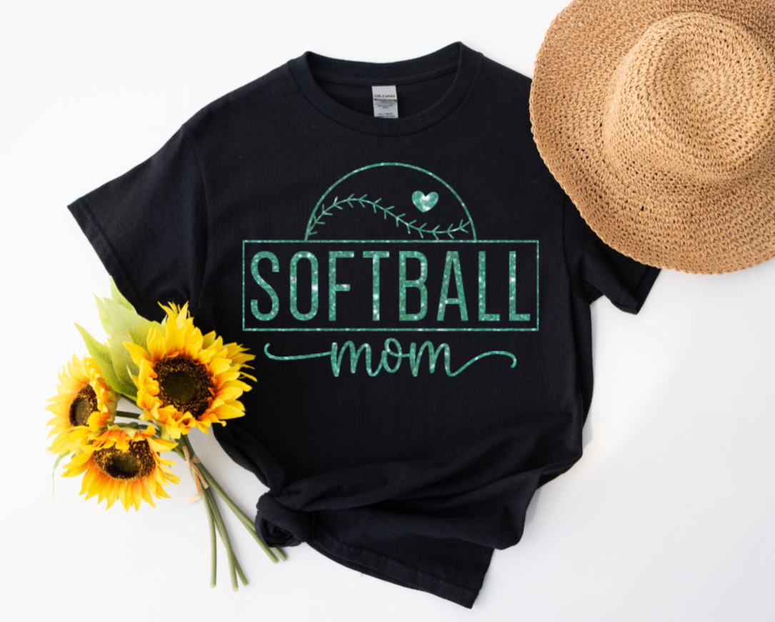 "Softball Mom" T-shirt