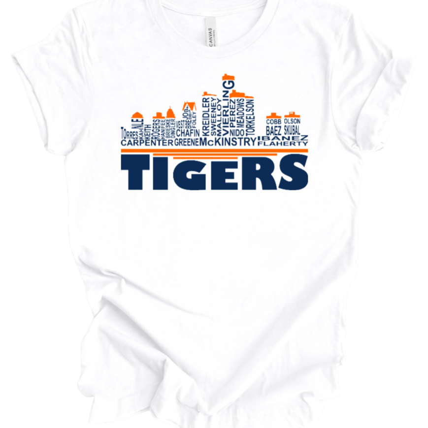 "Detroit" or "Tigers" 2025 Player Skyline