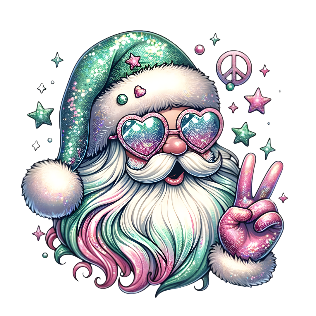 Santa Claus DTF Transfer