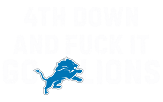 Detroit Lions DTF Transfer