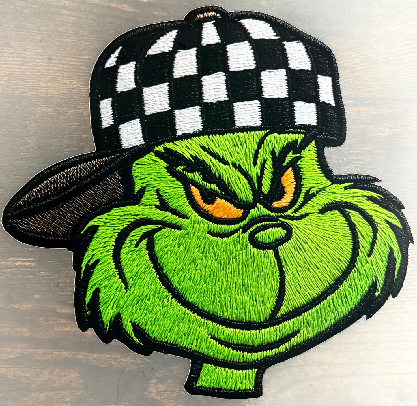 Faux Embroidered Grinch DTF Transfer
