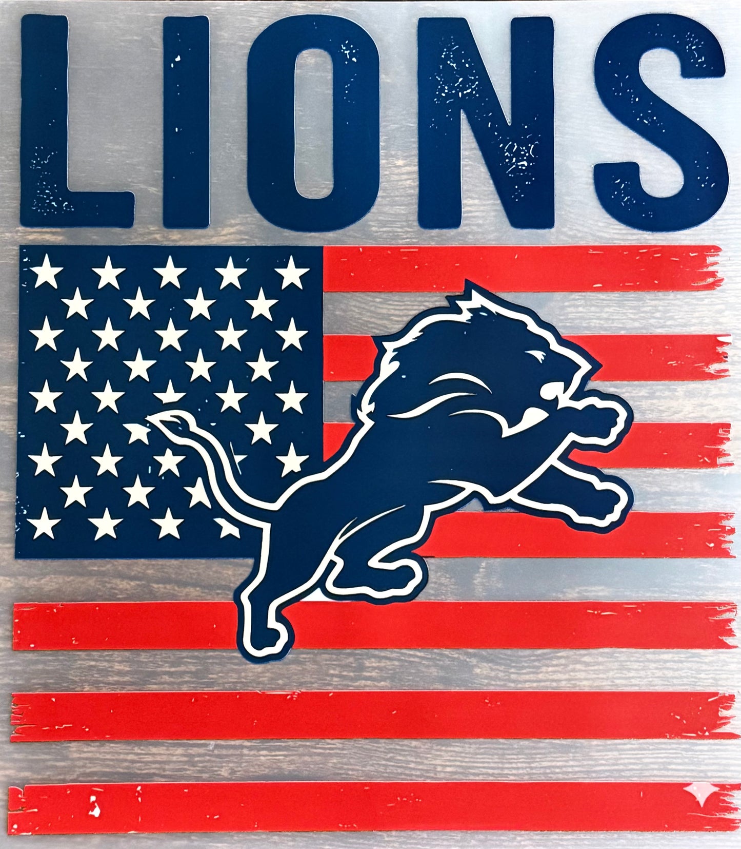 Detroit Lions DTF Transfer