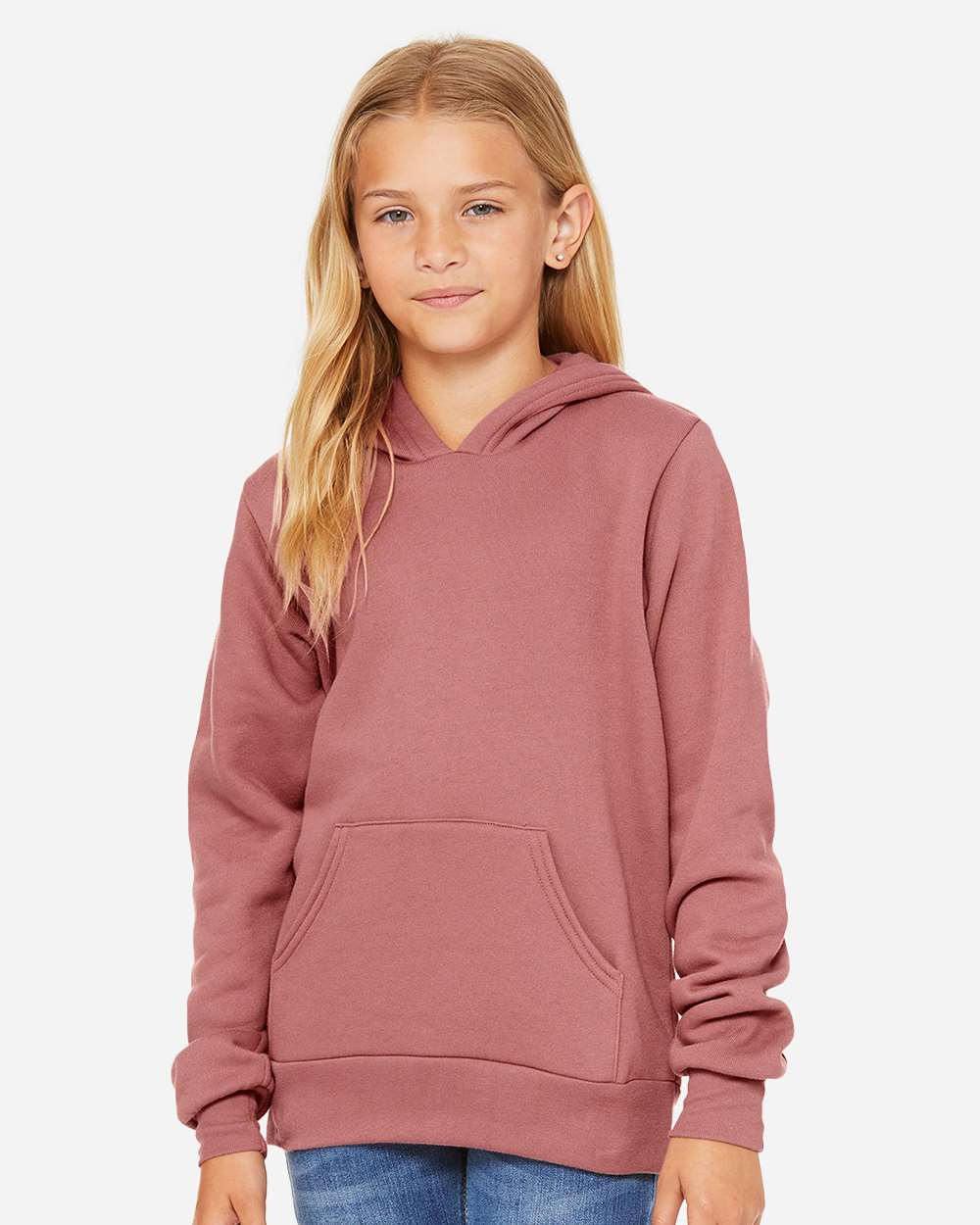 Bella + Canvas - Youth Sponge Fleece Hoodie Sweatshirt