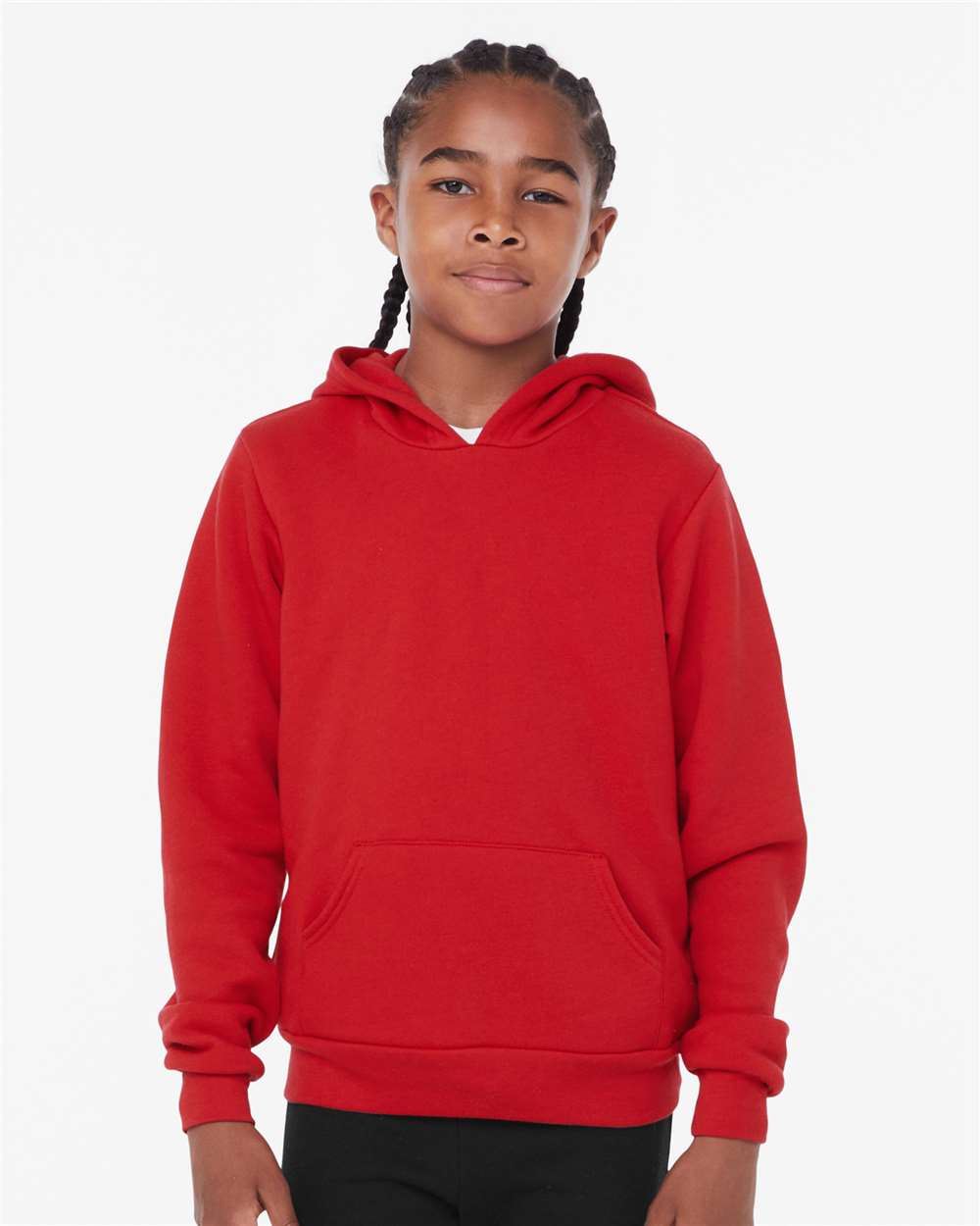 Bella + Canvas - Youth Sponge Fleece Hoodie Sweatshirt
