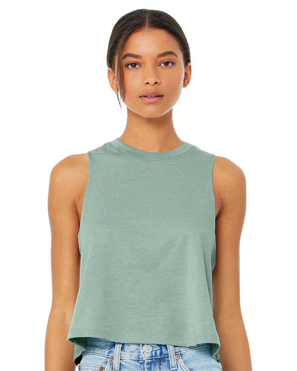 Bella + Canvas - Women's Racerback Crop Tank