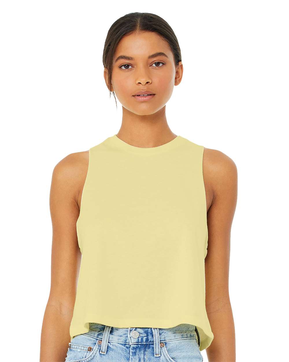 Bella + Canvas - Women's Racerback Crop Tank