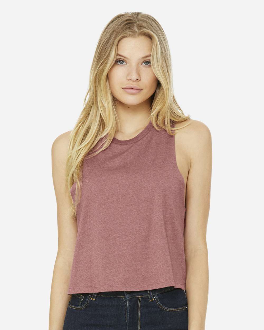 Bella + Canvas - Women's Racerback Crop Tank
