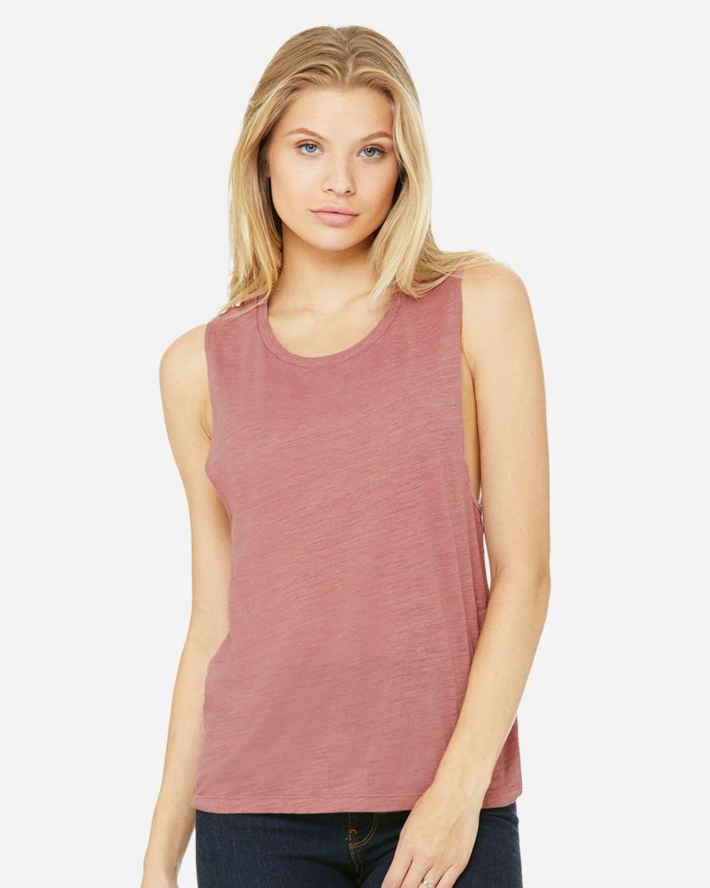 Bella + Canvas - Women's Flowy Scoop Muscle Tank