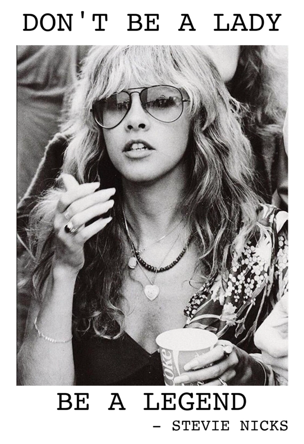 Stevie Nicks DTF Transfer