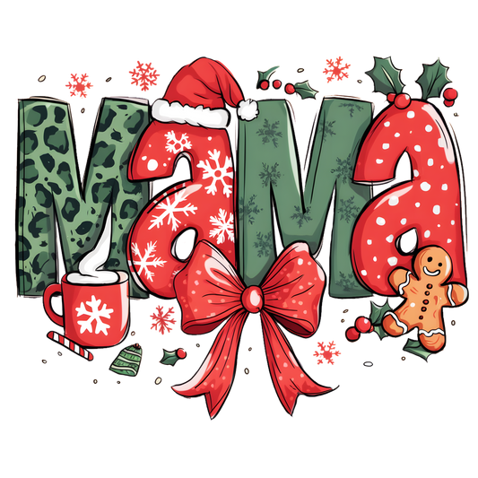 Christmas “MAMA” DTF Transfer