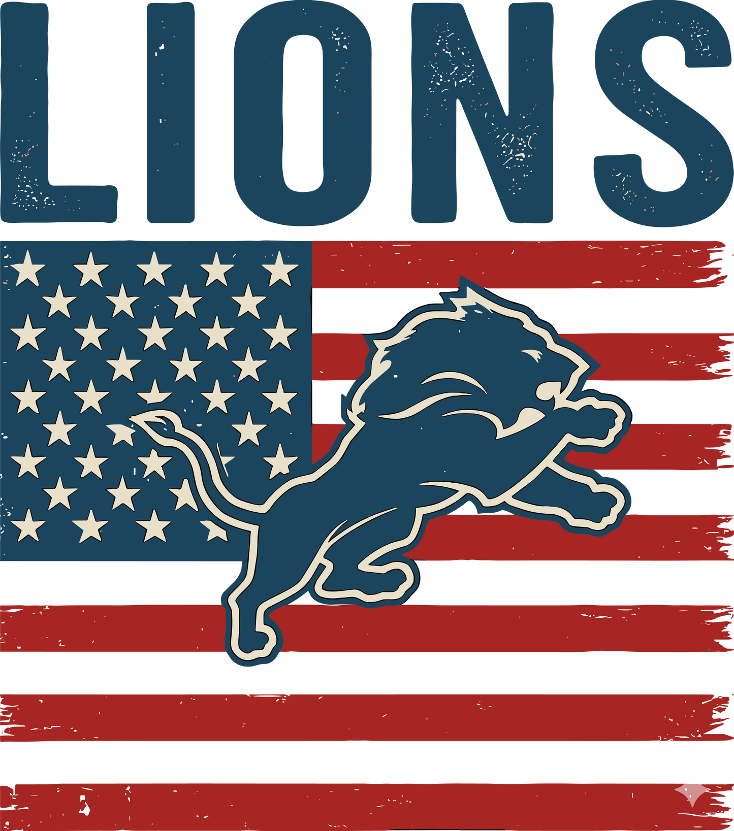 Detroit Lions DTF Transfer