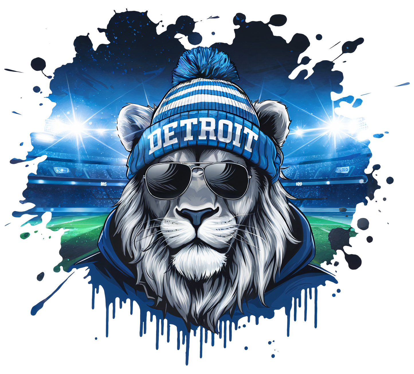 Detroit Lions DTF Transfer