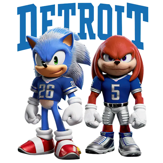 Detroit Lions DTF Transfer