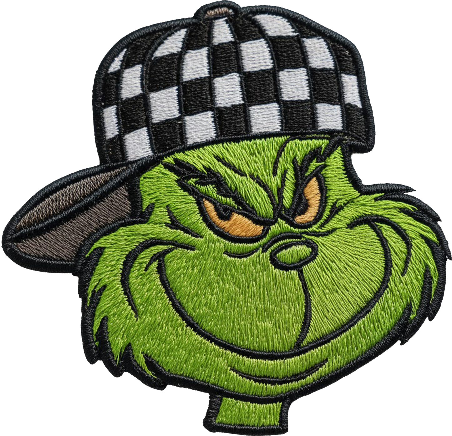 Faux Embroidered Grinch DTF Transfer