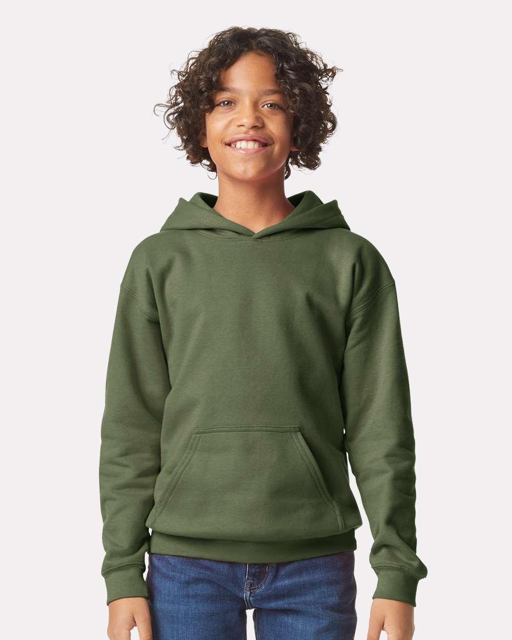 Gildan - Youth Softstyle Midweight Hooded Sweatshirt