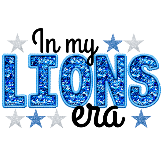 Detroit Lions DTF Transfer