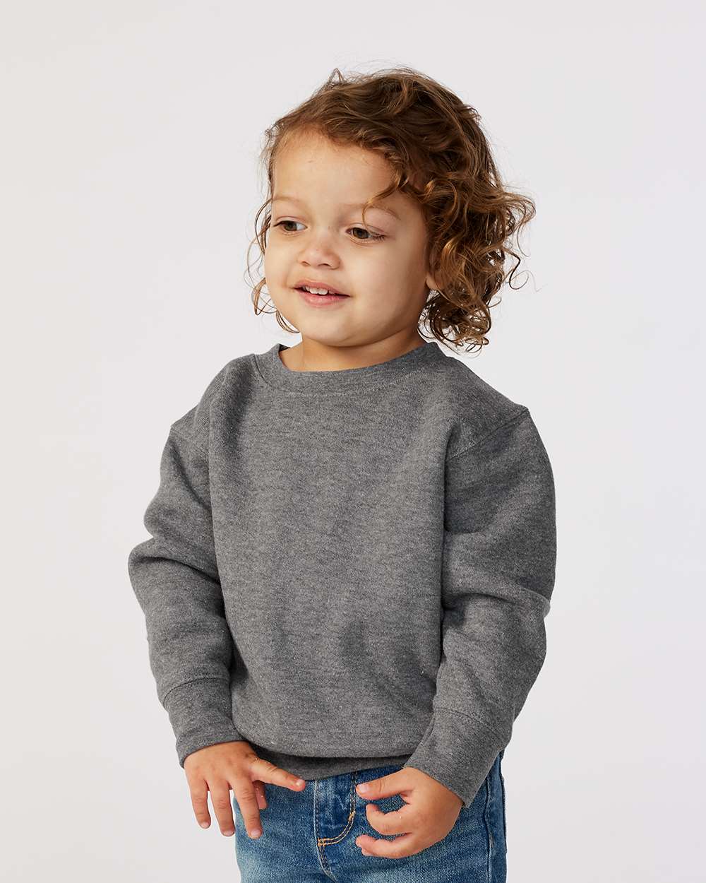 Rabbit Skins - Toddler Fleece Crewneck Sweatshirt
