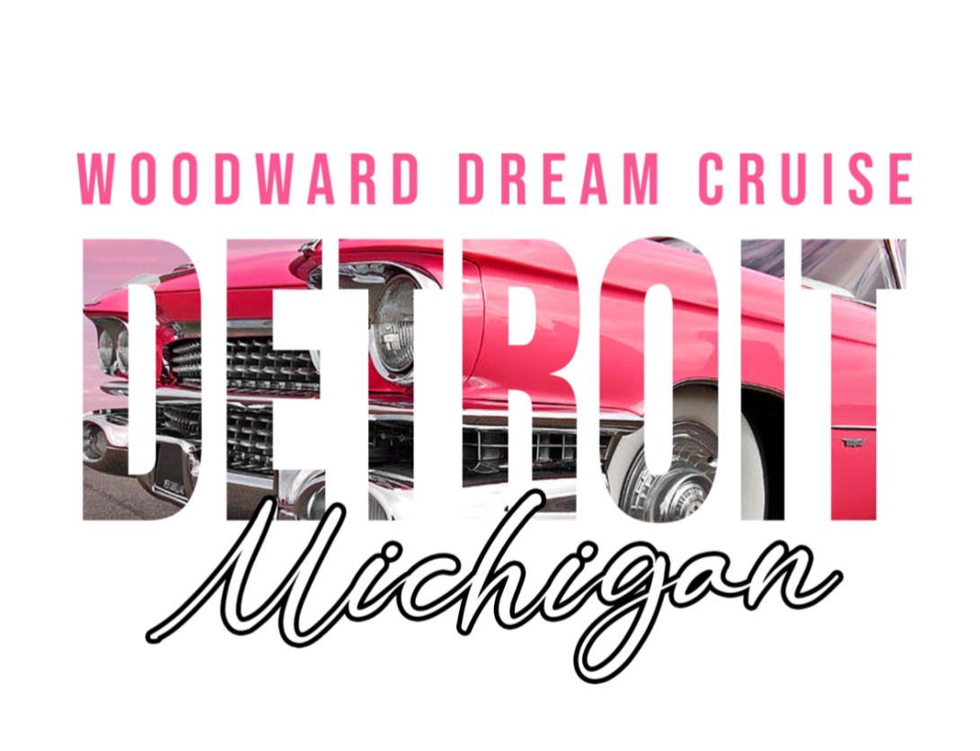 Detroit Michigan Woodward Dream Cruise DTF Transfer