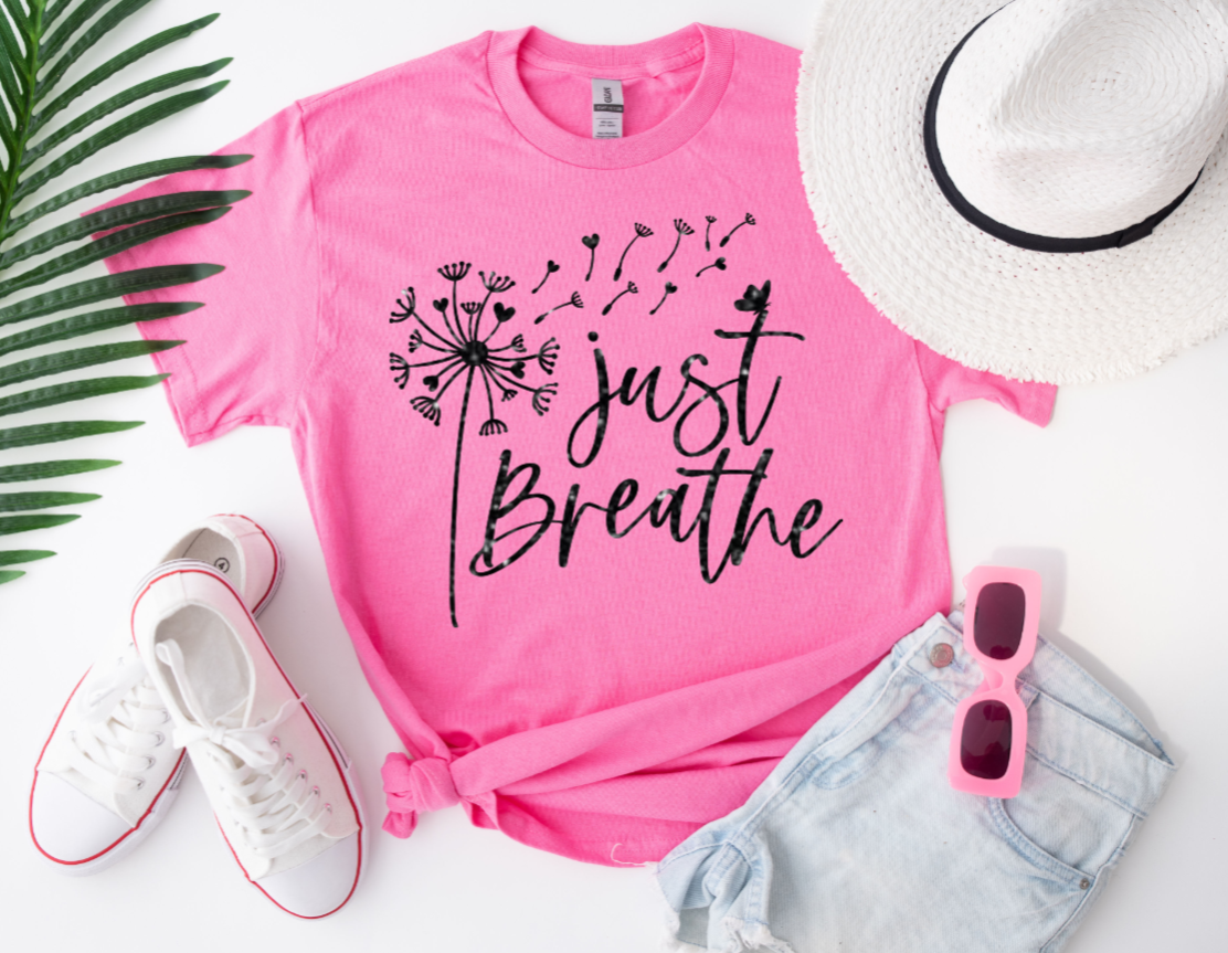 "Just Breathe" T-shirt