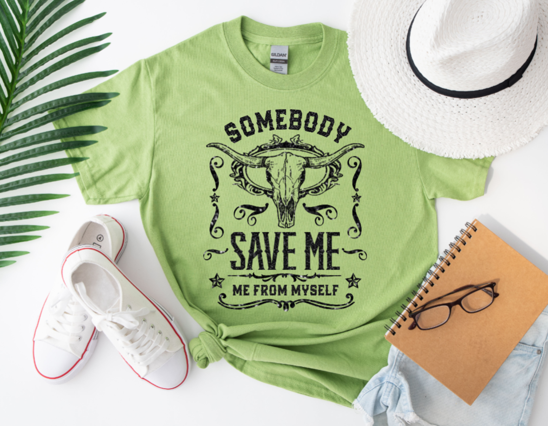 "Somebody Save Me" Jelly Roll T-shirt