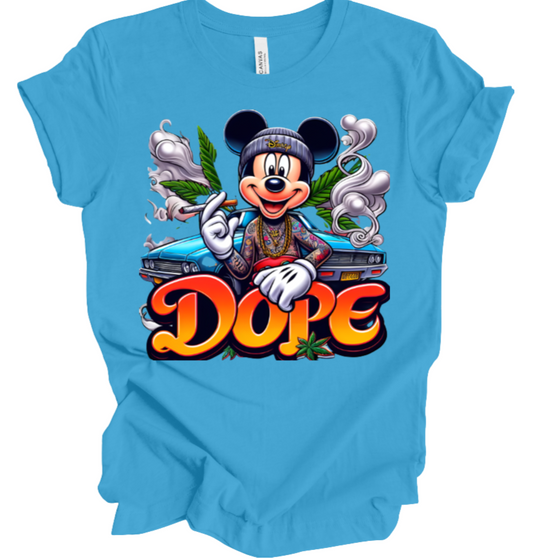 "Dope Mickey Mouse" T-shirt