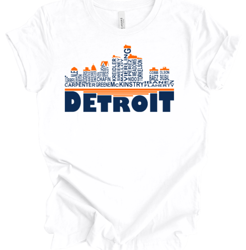 "Detroit" or "Tigers" 2025 Player Skyline