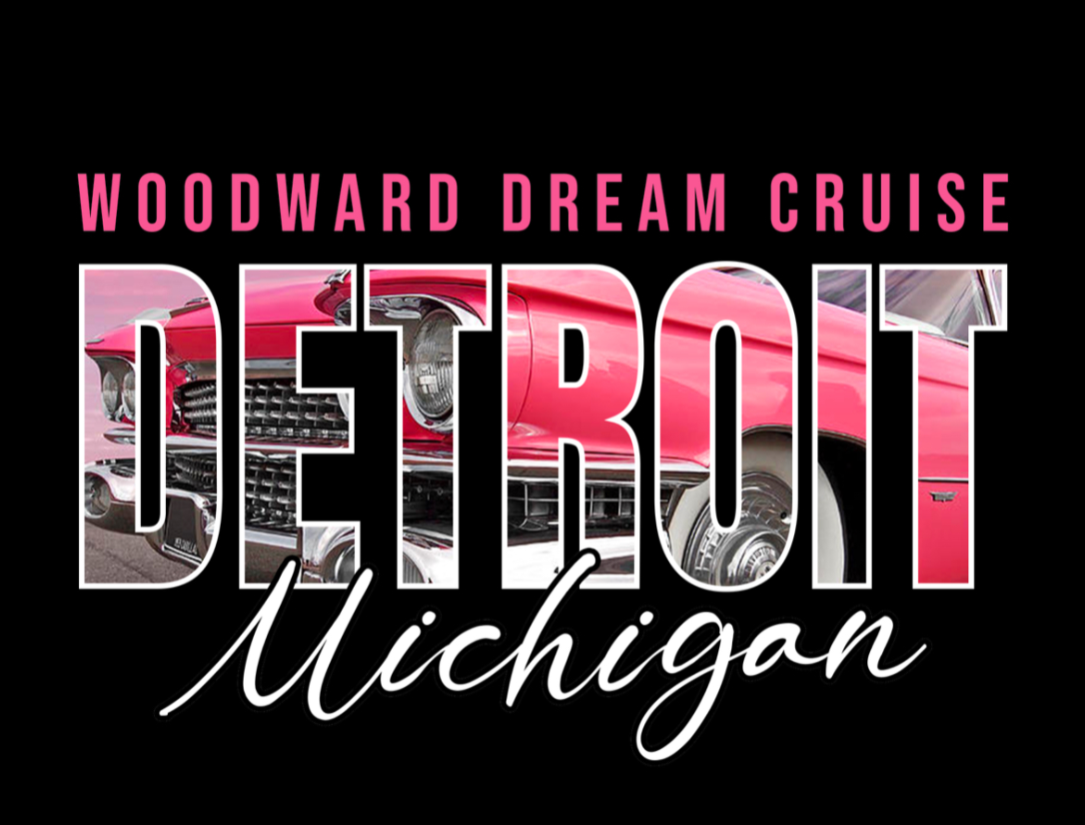 Detroit Michigan Woodward Dream Cruise DTF Transfer
