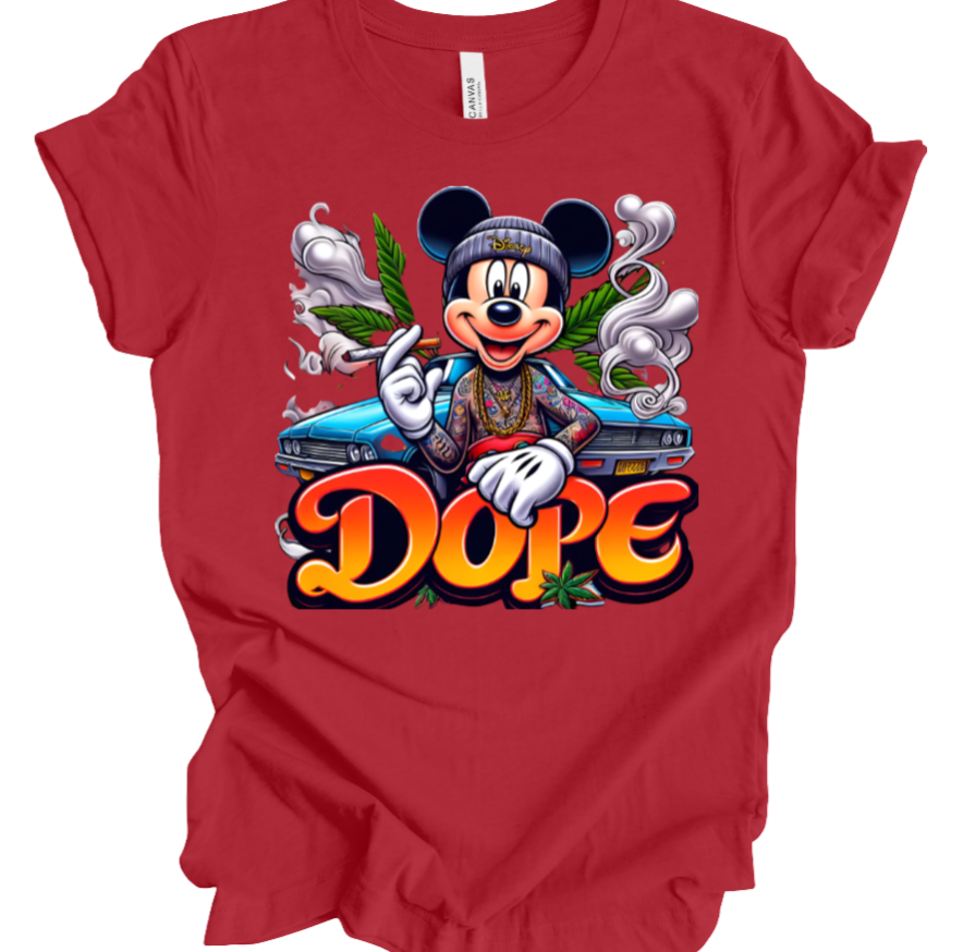 "Dope Mickey Mouse" T-shirt