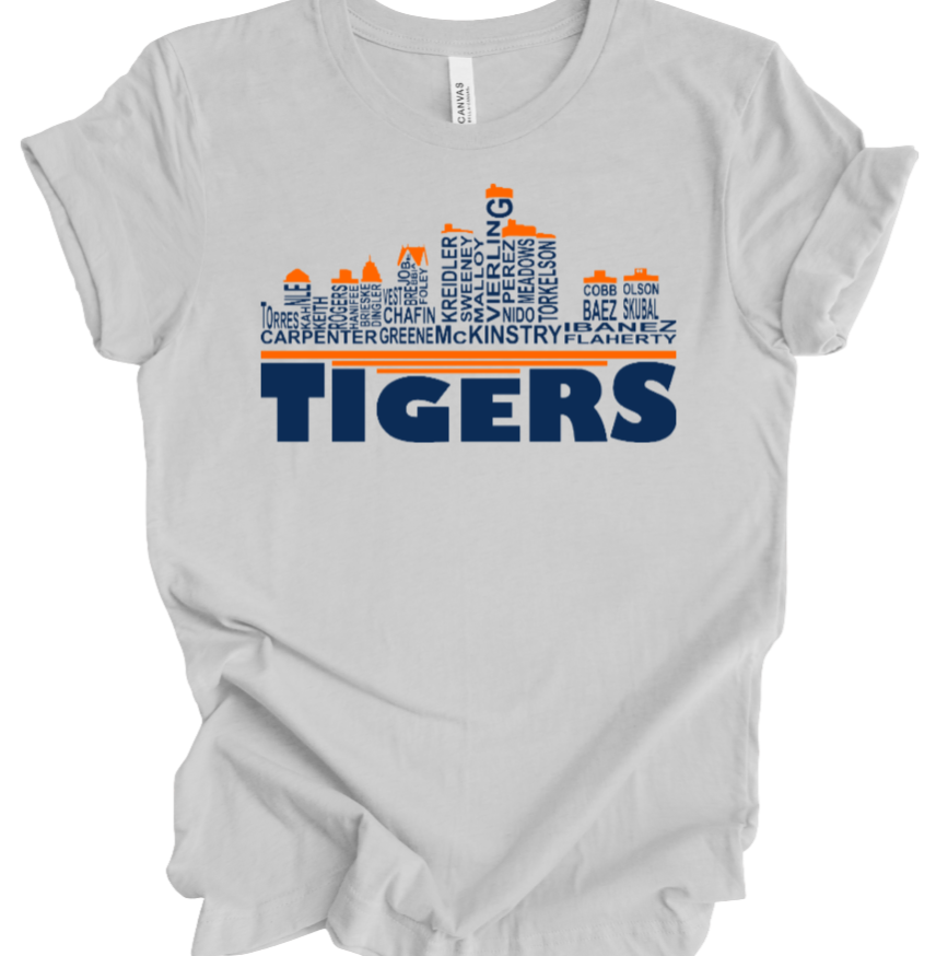 "Detroit" or "Tigers" 2025 Player Skyline