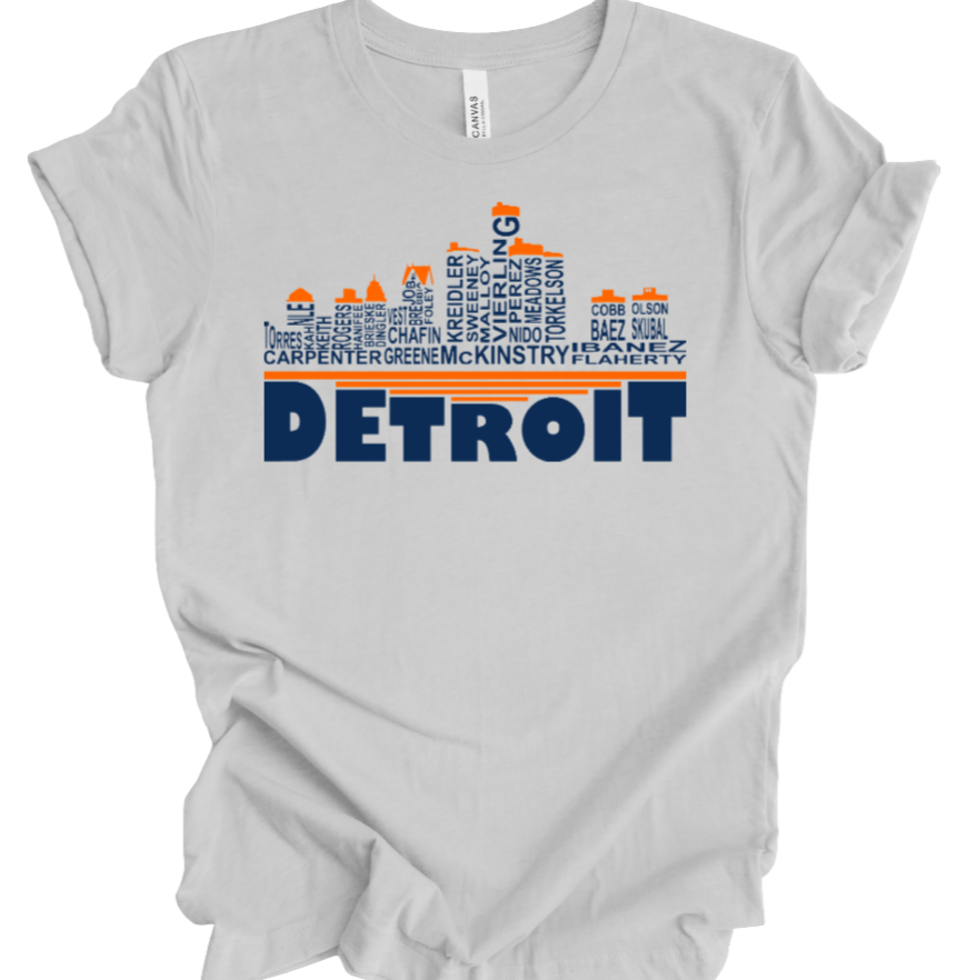 "Detroit" or "Tigers" 2025 Player Skyline