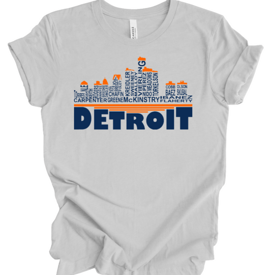 "Detroit" or "Tigers" 2025 Player Skyline
