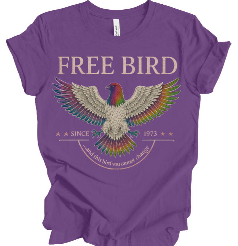 "And This Bird You Cannot Change" T-shirt