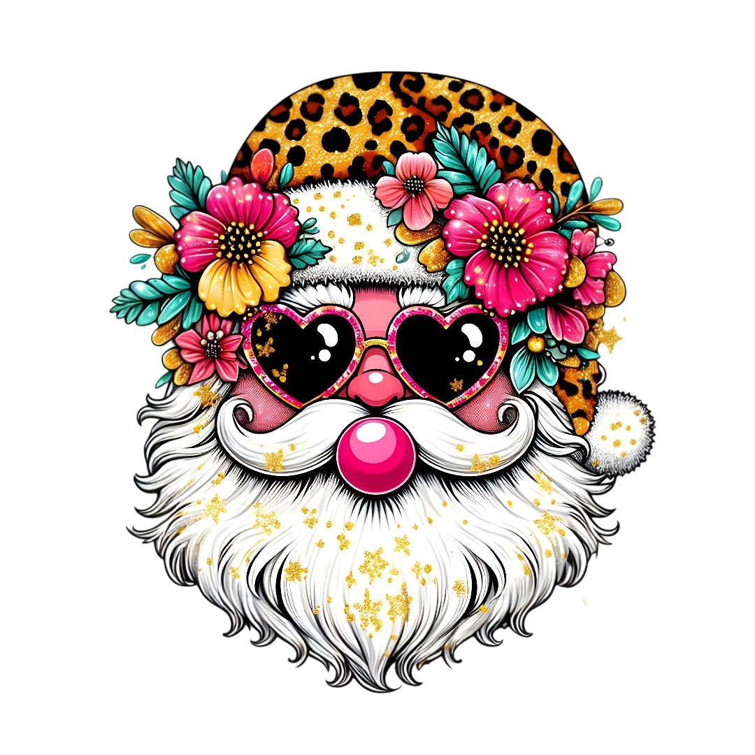 Santa Clause DTF Transfer