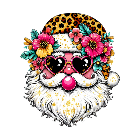 Santa Clause DTF Transfer